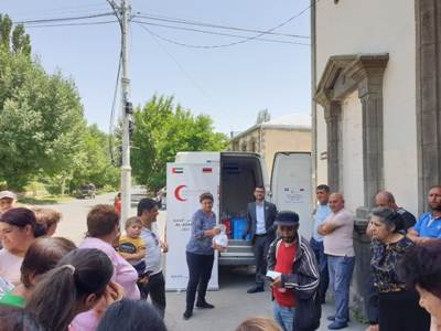 Զոհաբերության տոնի առթիվ ԱՄԷ-ն ավելի քան 2,5 տոննա գառան միս է բաժանել Երևանում և ՀՀ բոլոր մարզերում