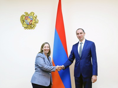 High-tech minister to US ambassador: Many engineering enterprises were established in Armenia thanks to US