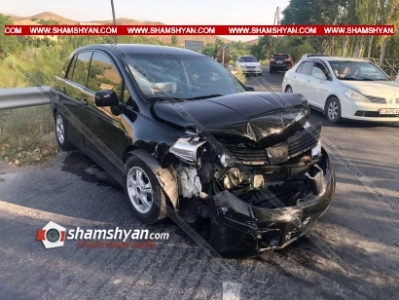 Ավտովթար Արարատի մարզում․ բախվել են Toyota-ն և Nissan-ը․ կան վիրավորներ