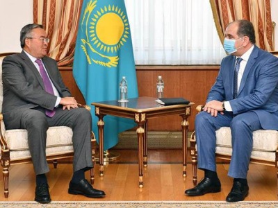 Դեսպան Ղևոնդյանն ու Ղազախստանի ԱԳ նախարարը քննարկել են հայ-ղազախստանյան քաղաքական երկխոսության խթանման հարցերը