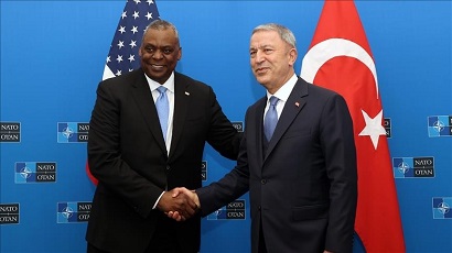 US, Turkey defense chiefs discuss export of grain from Ukraine, supply of F-16s