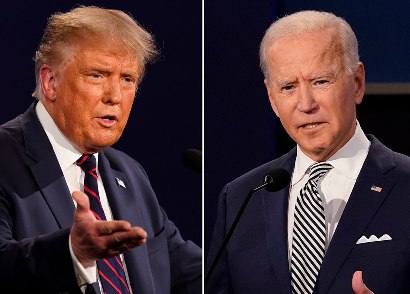 AP: Biden no longer shy about mentioning Trump's name
