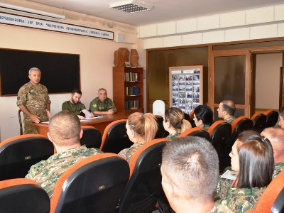 Անցկացվել են զորամիավորումների բարոյահոգեբանական ապահովման խմբերի անձնակազմերի հավաք-պարապմունքներ. ՊՆ