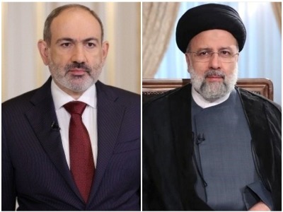 Raisi to Pashinyan: Iran will oppose any attempt to alter its borders in Caucasus