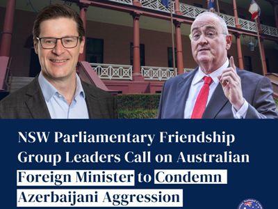 New South Wales MPs call on Australia government to condemn Azerbaijan aggression against Artsakh