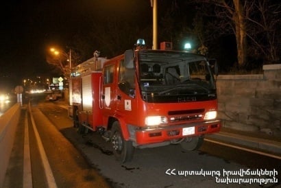 Երեւանի տներից մեկում հրդեհ է բռնկվել