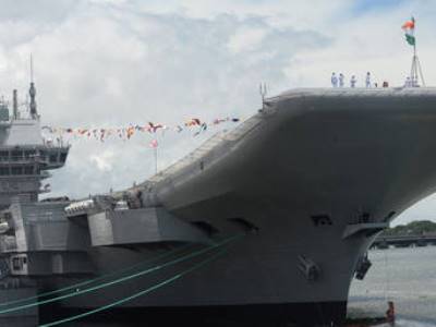 Индия ввела в эксплуатацию первый авианосец отечественного производства INS Vikrant