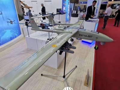 Iran demonstrates its defense capabilities at an exhibition in Baku