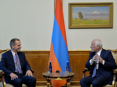 «Ձեր նման մարդիկ ոգևորում են շատերիս». Վահագն Խաչատուրյանն ընդունել է IBM ընկերության փոխնախագահ, դոկտոր Լեոն Սթոքին