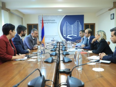 Глава Минэкономики Армении и представители IFAD обсудили вопрос модернизации оросительных систем