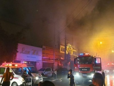 32 people burned alive in karaoke bar in Vietnam