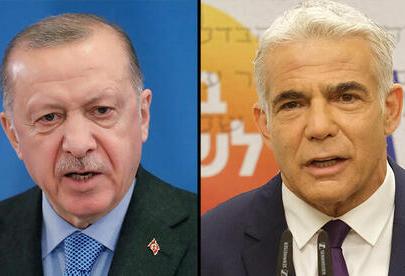 Yair Lapid and Recep Tayyip Erdogan may meet on margins of UNGA