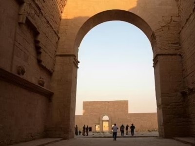 Руины древней Хатры в Ираке, почти разрушенные джихадистами, открылись для посетителей