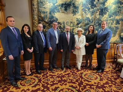 Արցախի ԱԳ նախարարն ԱՄՆ-ում հանդիպել է Ամերիկայի հայկական համագումարի ղեկավար կազմի հետ