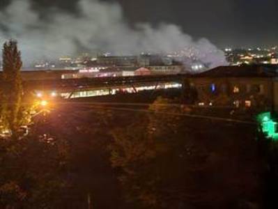 В Ереване этой ночью вспыхнул крупный пожар