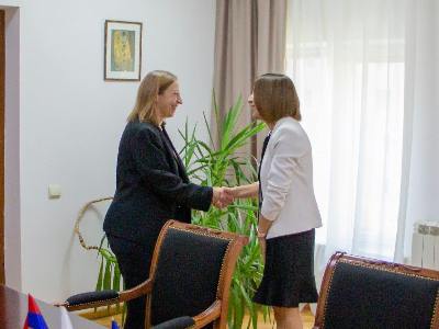 Armenia ombudswoman presents to US envoy printed version of her ad hoc report on Azerbaijan military attack