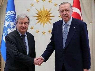 Guterres and Erdogan discuss further action on food deal