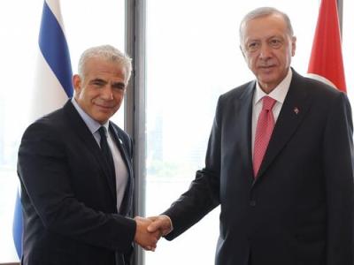 Israeli PM meets Turkish President for first time in 14 years
