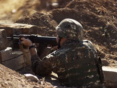 Armenian Defense Ministry: Azerbaijan opens fire at Armenian positions, one wounded