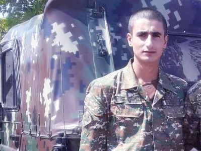 Serviceman Sevak Alexanyan, who died during war, turns 22 today