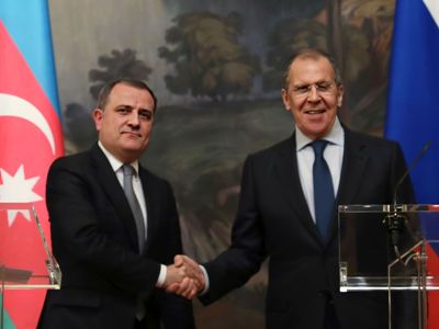 Russia, Azerbaijan FMs discuss implementation of trilateral agreements on Karabakh