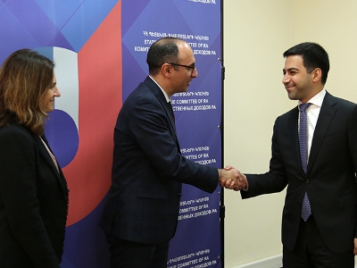 ՊԵԿ նախագահը հյուրընկալել է ԱՄՀ հայաստանյան առաքելության ղեկավարին