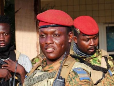 AFP: Burkina Faso's new military leader Ibrahim Traoré appointed president