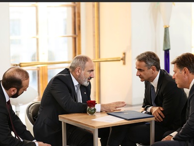 Pashinyan and Mitsotakis emphasize need for close bilateral cooperation in overcoming challenges