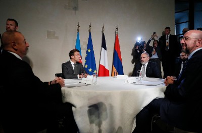 Quadrilateral Prague meeting statement: Armenia, Azerbaijan recognize each other's territorial integrity
