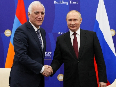 Ակնկալում եմ՝ Ձեր ջանքերը կշարունակեն կարևոր դեր խաղալ՝ ի շահ Հվ. Կովկասում կայուն խաղաղության. ՀՀ նախագահը՝ Պուտինին