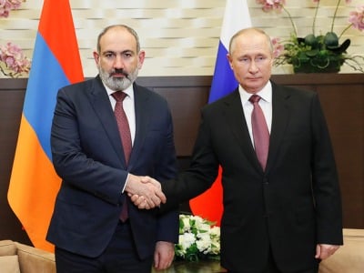 Armenia’s Pashinyan to Russia’s Putin: I expect continuation of constructive dialogue between our countries