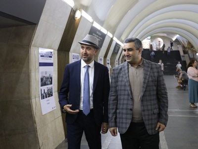 Մշակութային արժեքները պետք է դուրս գան թանգարանների պահոցներից. «Երիտասարդական» կայարանում բացվել է ՀԿՄ-ի ցուցահանդեսը