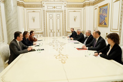 Pashinyan receives French Presidential Administration Advisor and French co-chair of OSCE Minsk Group