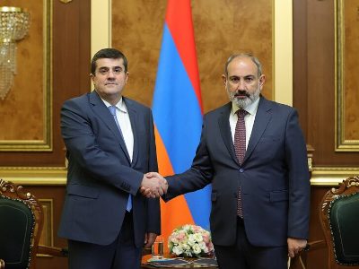 Armenia PM, Karabakh President meet in Yerevan