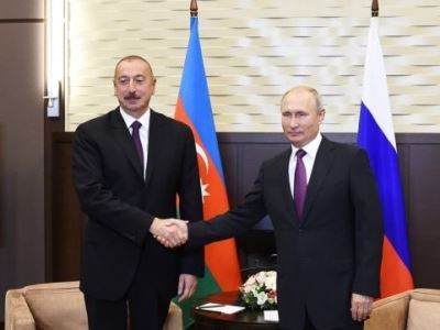 Meeting of Russian and Azerbaijani presidents starts in Astana