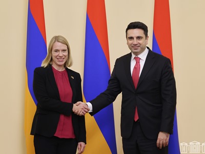 Speaker of Armenian National Assembly to Norway FM: Withdrawal of Azerbaijani Armed Forces from Armenia is a priority