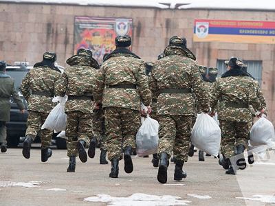Объявлены сроки зимнего призыва в Вооруженные силы Армении
