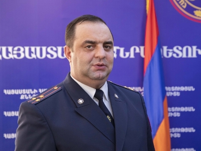 Азат Геворкян назначен начальником следственного управления по городу Ереван СК Армении