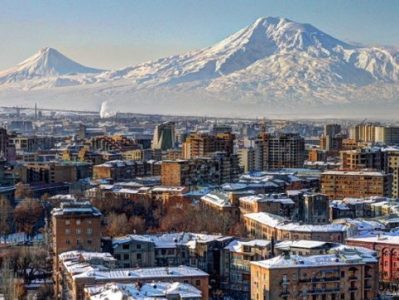 Погода в Армении: резкое похолодание и первый мокрый снег в горах
