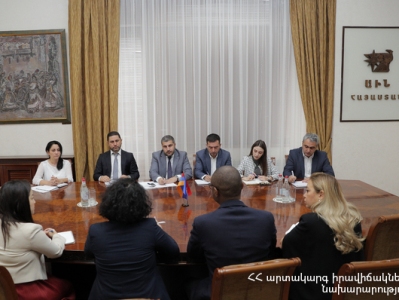 ՀԲ պատվիրակությունը Հայաստան է ժամանել տեխնիկական աջակցության առաքելությամբ․ Փամբուխչյանն ընդունել է նրանց