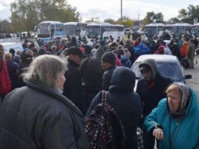 Authorities in Kherson urge residents to immediately leave city
