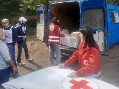 53 փաթեթ մարդասիրական օգնություն է տրամադրվել վարելահողերը կորցրած Սյունիքի Ներքին Հանդ համայնքին