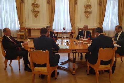 Армен Григорян представил Патрушеву последствия агрессии Азербайджана