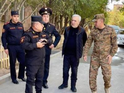 Անդրանիկ Քոչարյանը ՌՈ պետի հետ ծանոթացել է ՄՈԲ-ի հատուկ ուսումնավարժանքներին, քննարկել խնդիրները
