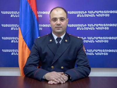 Արամ Հարությունյանը նշանակվել է ՀՀ քննչական կոմիտեի Տավուշի մարզային քննչական վարչության պետ