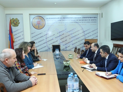 Նարեկ Մկրտչյանն ու Հակոբ Սիմիդյանն ընդունել են «Էյ-Թի-ՓԻ» բարեգործական հիմնադրամի ներկայացուցիչներին