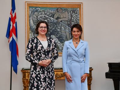 Աննա Հակոբյանն Իսլանդիայի առաջին տիկնոջն է ներկայացրել «Կանայք հանուն խաղաղության» նախաձեռնության մանրամասները
