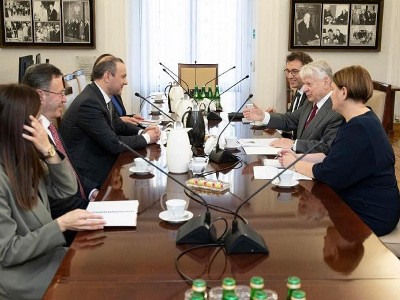 Секретарь СБ Армении представил заместителю председателя Сената Польши ситуацию на Южном Кавказе