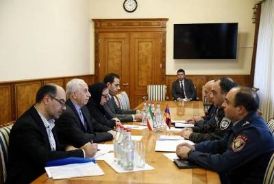 ՀՀ ոստիկանապետը Իրանի դեսպանի հետ քննարկել է թմրաշրջանառության դեմ երկու երկրների պայքարը