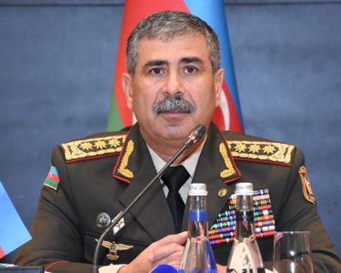 Azerbaijani Defense Minister holds talks in Georgia